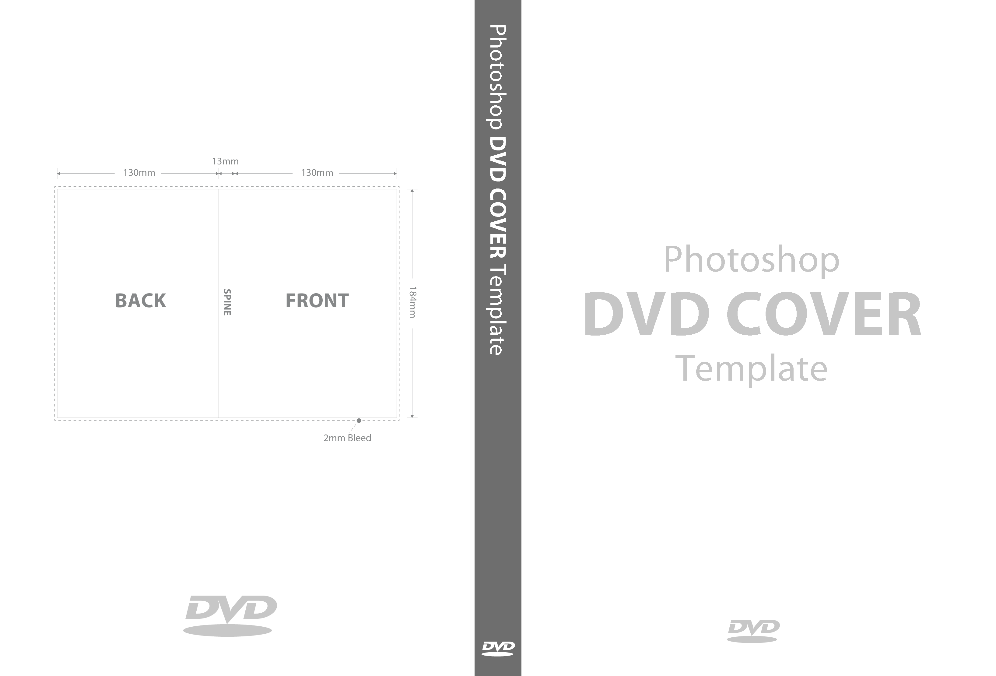 dvd case template free